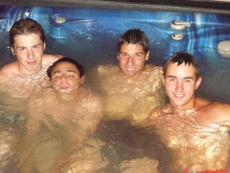 Soirée piscine chez Clem